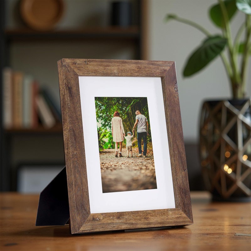 kennethan Rotten Brown 8x10 inch Picture Frame 2 Pcs Wooden frame for table and wall,for home decoration,holiday gift - Image 3